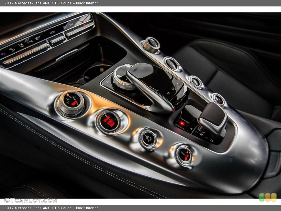 Black Interior Controls for the 2017 Mercedes-Benz AMG GT S Coupe #123274764