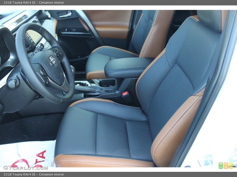 Cinnamon Interior Front Seat for the 2018 Toyota RAV4 SE #123281295