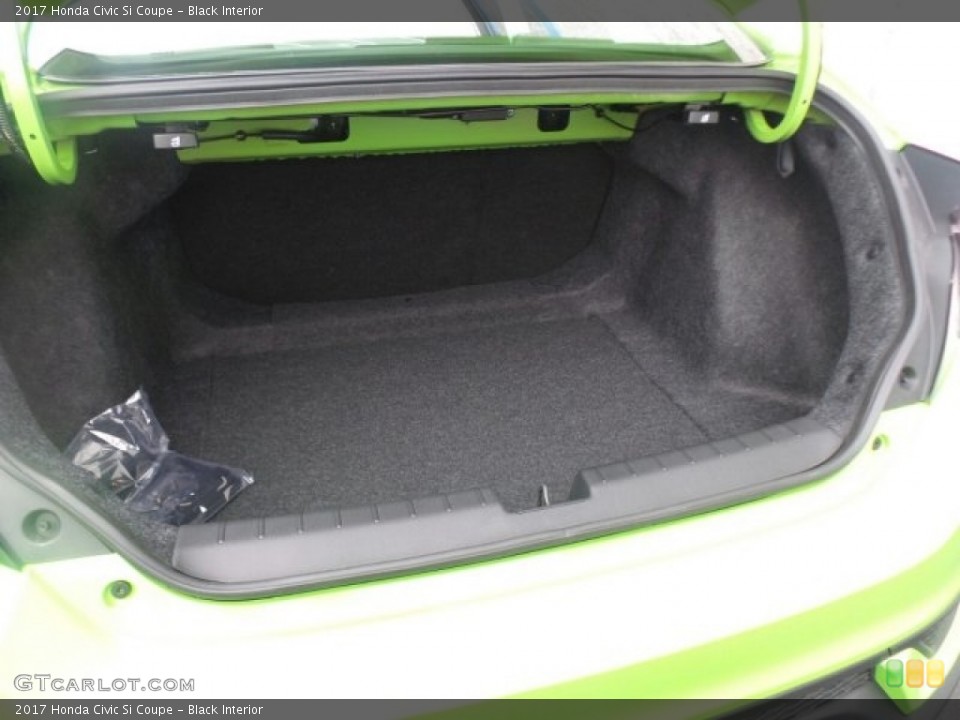 Black Interior Trunk for the 2017 Honda Civic Si Coupe #123281418