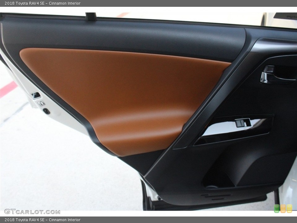 Cinnamon Interior Door Panel for the 2018 Toyota RAV4 SE #123281556
