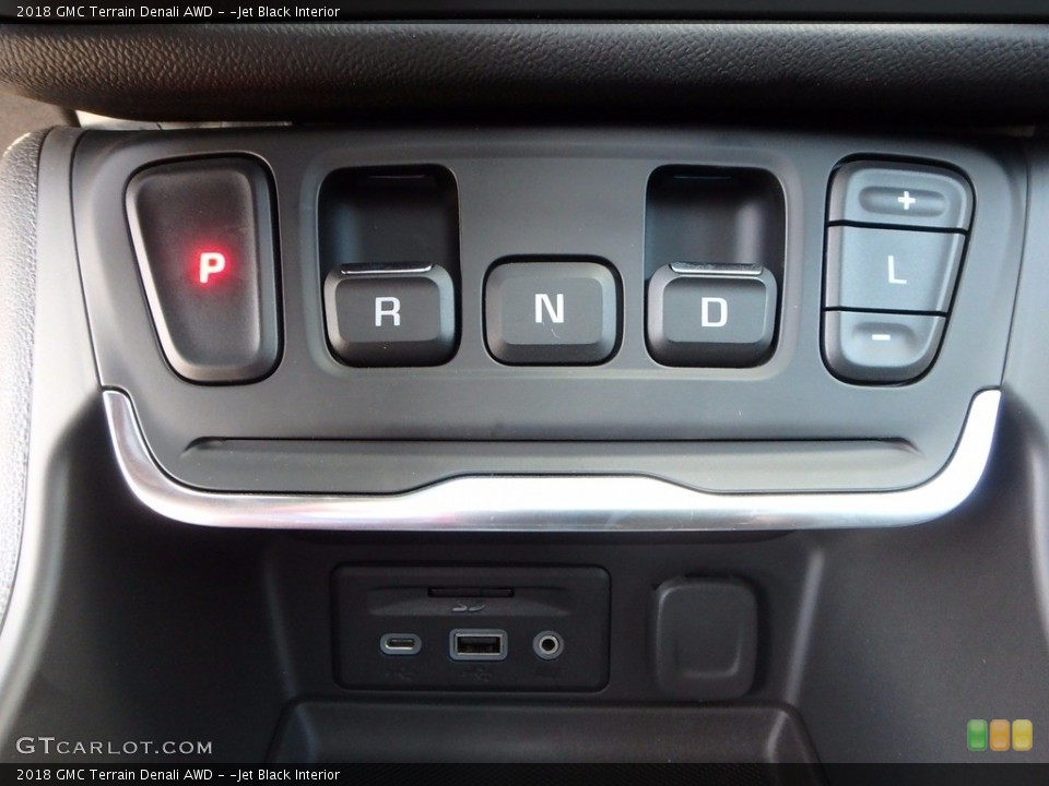 ­Jet Black Interior Transmission for the 2018 GMC Terrain Denali AWD #123282444