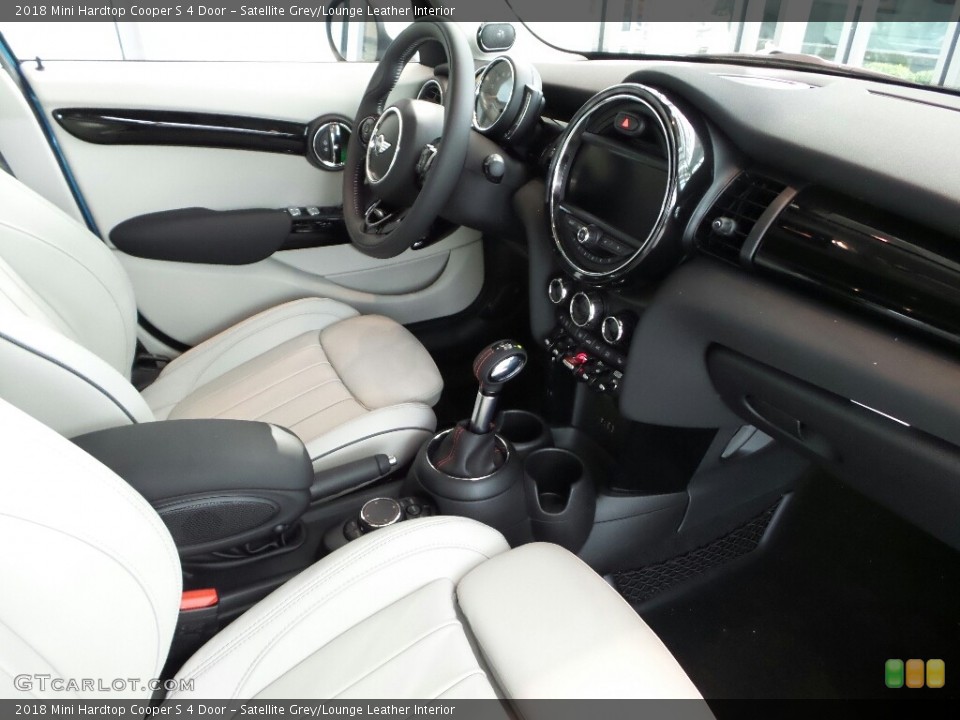 Satellite Grey/Lounge Leather Interior Photo for the 2018 Mini Hardtop Cooper S 4 Door #123283035