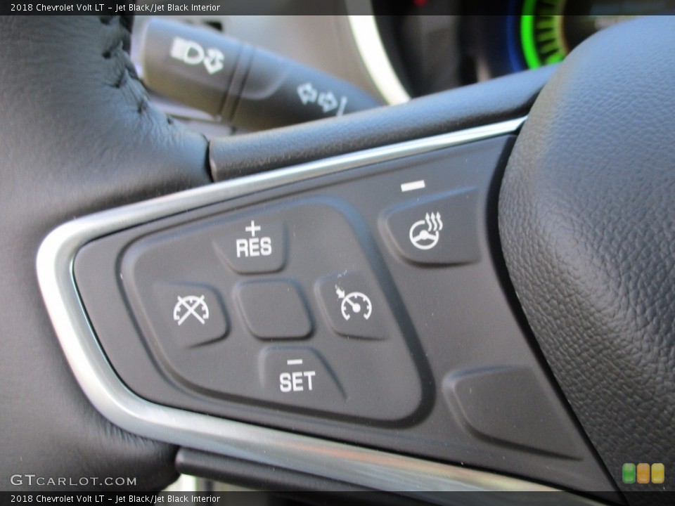 Jet Black/Jet Black Interior Controls for the 2018 Chevrolet Volt LT #123284775