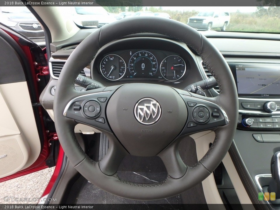Light Neutral Interior Steering Wheel for the 2018 Buick LaCrosse Essence #123284973