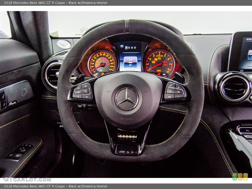 Black w/Dinamica Interior Steering Wheel for the 2018 Mercedes-Benz AMG GT R Coupe #123293532