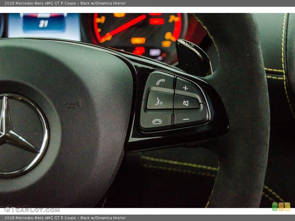 Black w/Dinamica Interior Controls for the 2018 Mercedes-Benz AMG GT R Coupe #123293559