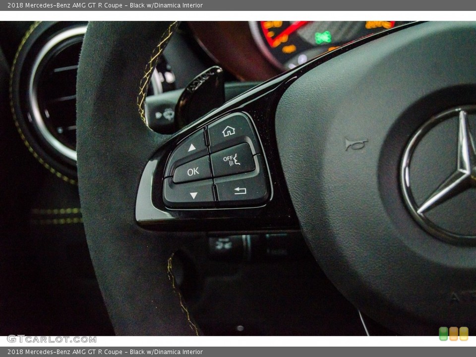Black w/Dinamica Interior Controls for the 2018 Mercedes-Benz AMG GT R Coupe #123293583