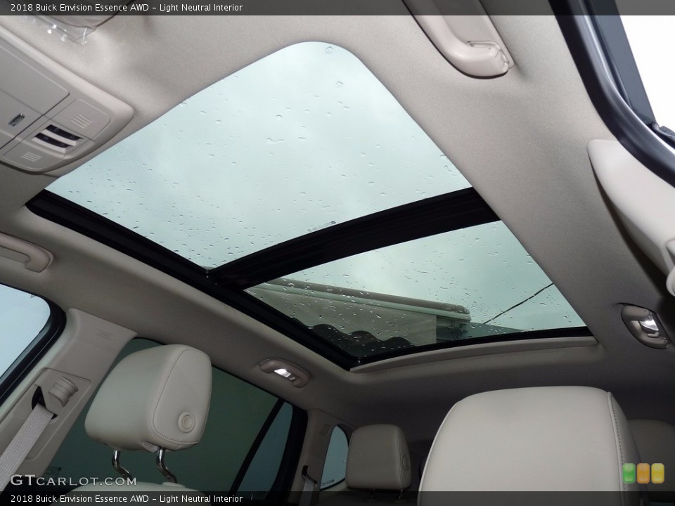 Light Neutral Interior Sunroof for the 2018 Buick Envision Essence AWD #123294186