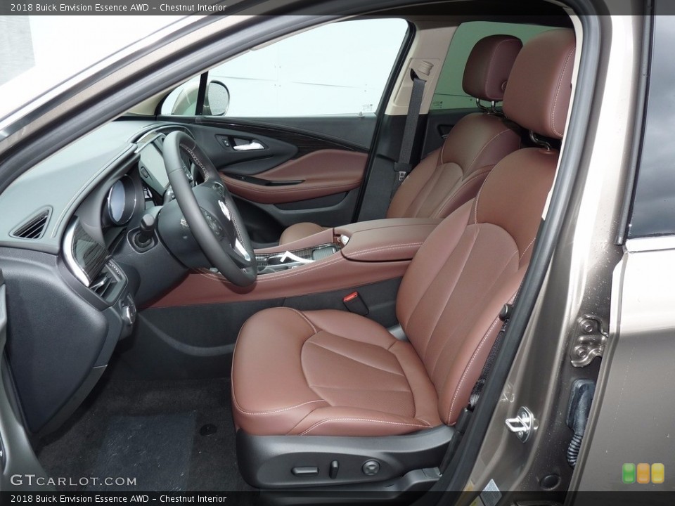 Chestnut Interior Photo for the 2018 Buick Envision Essence AWD #123295692