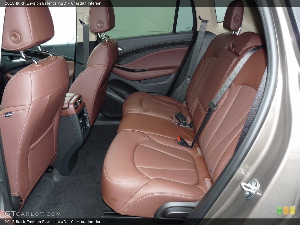 Chestnut Interior Rear Seat for the 2018 Buick Envision Essence AWD #123295719