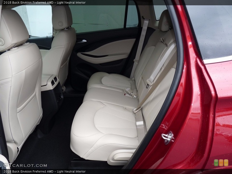 Light Neutral Interior Rear Seat for the 2018 Buick Envision Preferred AWD #123295908