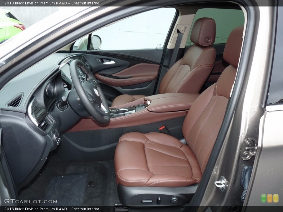Chestnut Interior Photo for the 2018 Buick Envision Premium II AWD #123296349