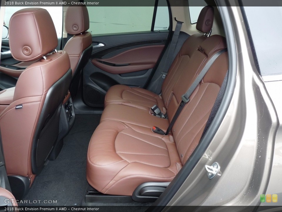 Chestnut Interior Rear Seat for the 2018 Buick Envision Premium II AWD #123296382