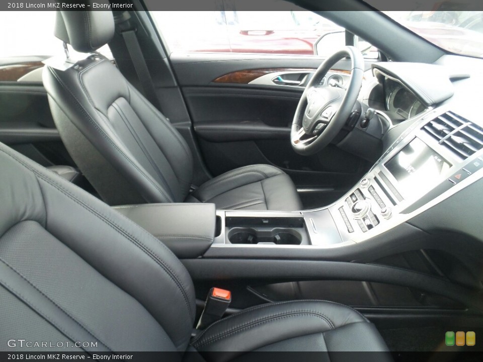 Ebony Interior Photo for the 2018 Lincoln MKZ Reserve #123301431