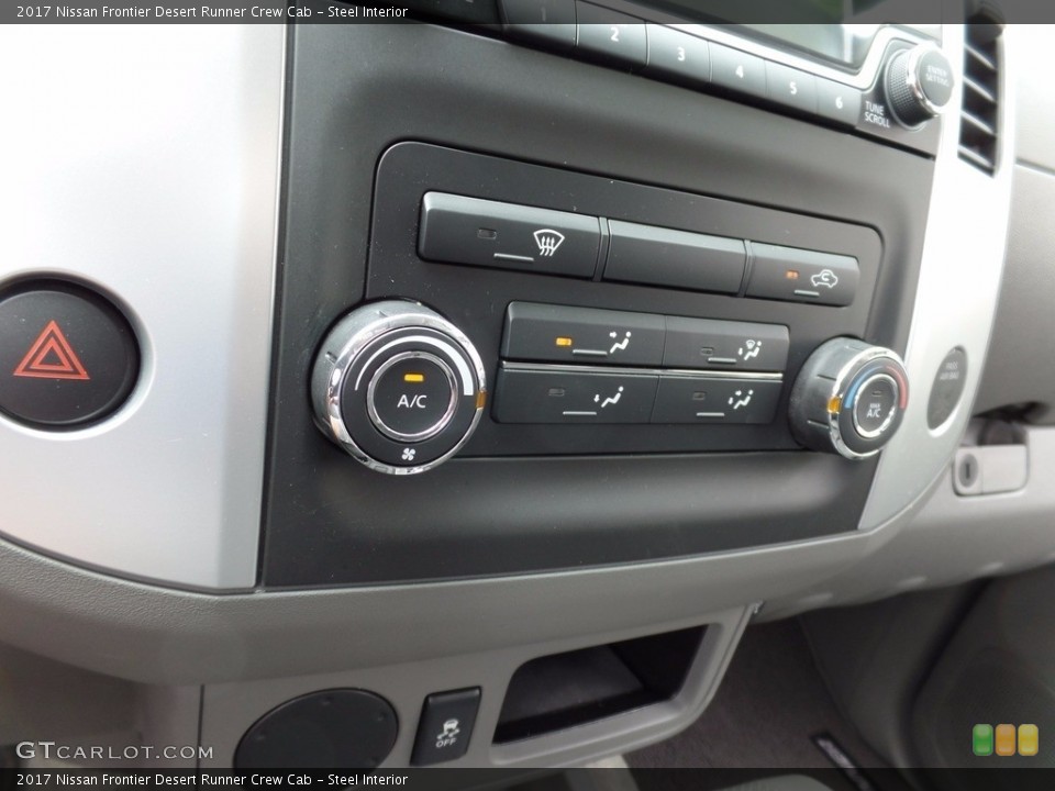 Steel Interior Controls for the 2017 Nissan Frontier Desert Runner Crew Cab #123302523