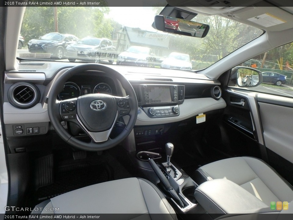 Ash Interior Photo for the 2018 Toyota RAV4 Limited AWD Hybrid #123302705
