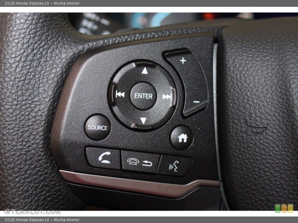 Mocha Interior Controls for the 2018 Honda Odyssey LX #123309786