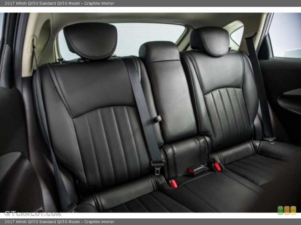 Graphite Interior Rear Seat for the 2017 Infiniti QX50  #123315878