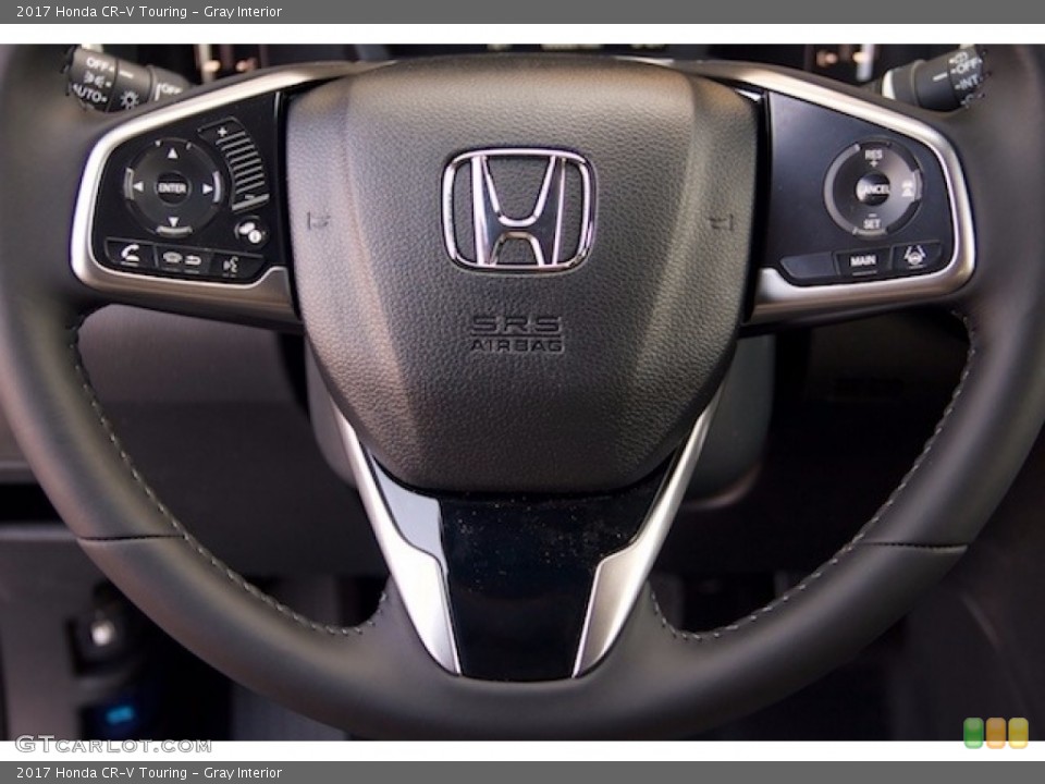 Gray Interior Steering Wheel for the 2017 Honda CR-V Touring #123315977