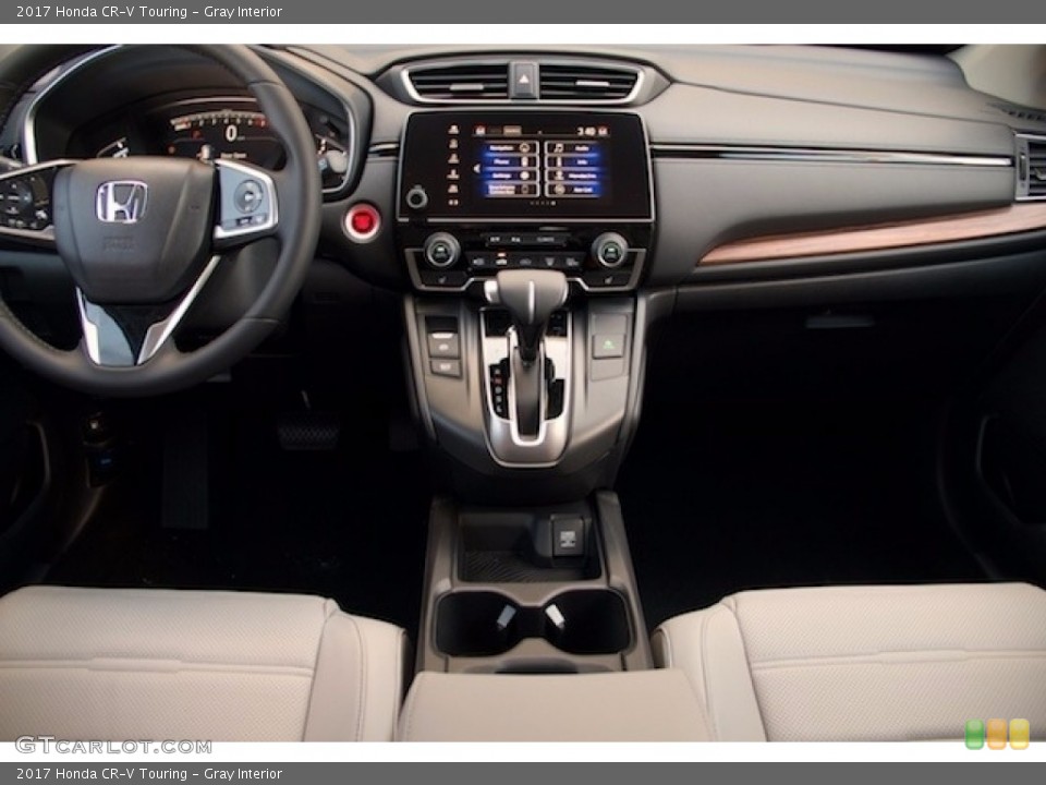 Gray Interior Dashboard for the 2017 Honda CR-V Touring #123316055