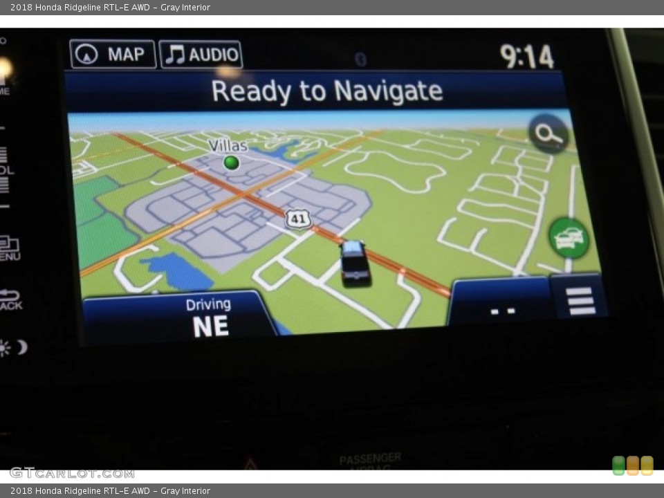 Gray Interior Navigation for the 2018 Honda Ridgeline RTL-E AWD #123323802