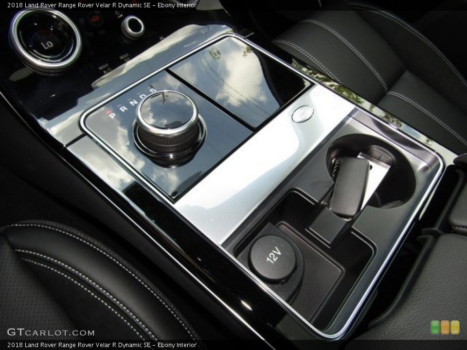 Ebony Interior Transmission for the 2018 Land Rover Range Rover Velar R Dynamic SE #123330708