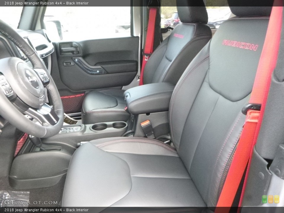 Black Interior Photo for the 2018 Jeep Wrangler Rubicon 4x4 #123341652
