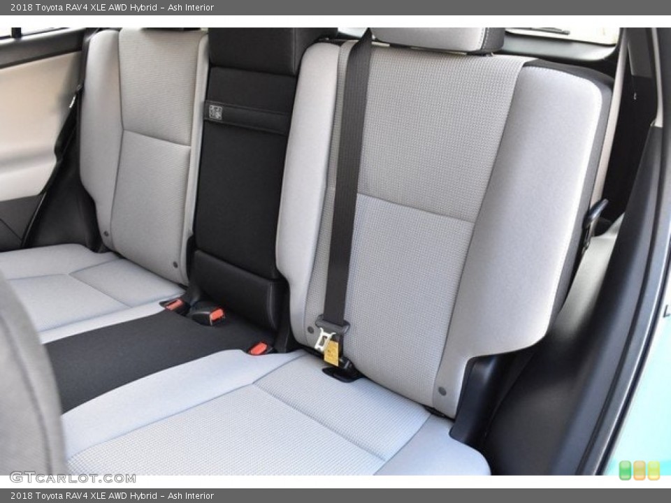 Ash Interior Rear Seat for the 2018 Toyota RAV4 XLE AWD Hybrid #123361328