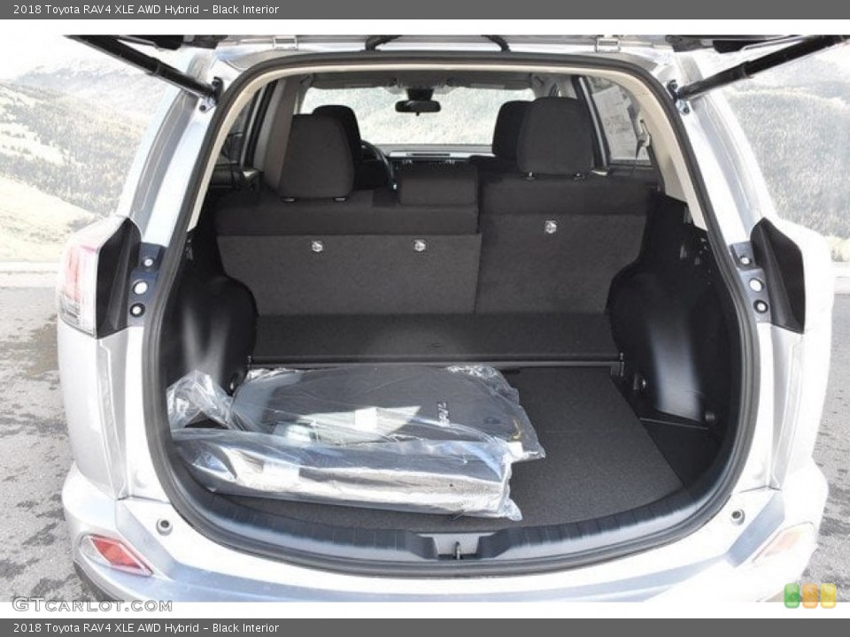 Black Interior Trunk for the 2018 Toyota RAV4 XLE AWD Hybrid #123361694