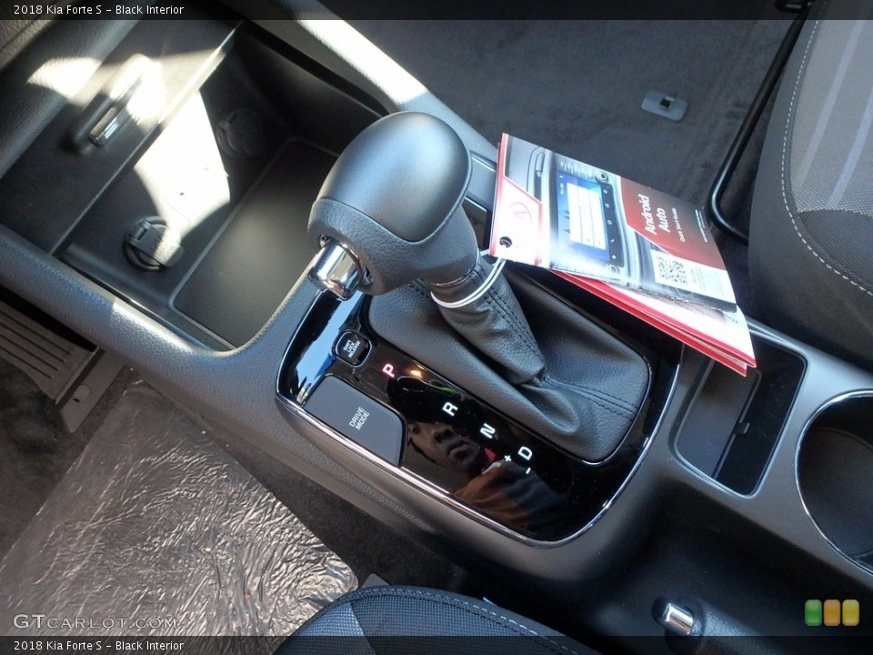 Black Interior Transmission for the 2018 Kia Forte S #123362711