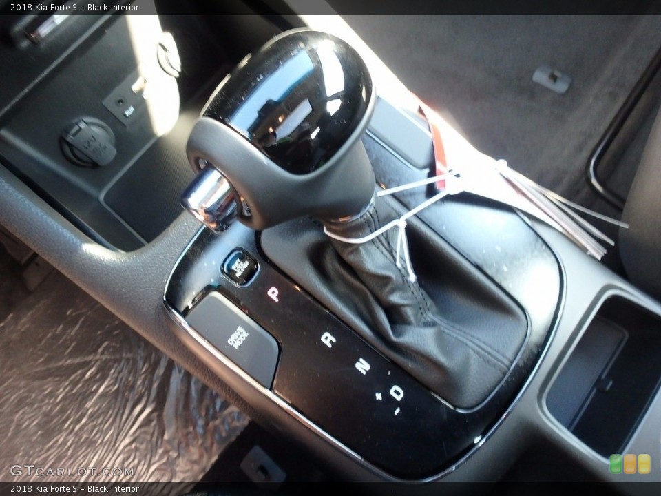 Black Interior Transmission for the 2018 Kia Forte S #123363218