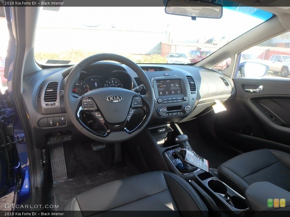 Black Interior Photo for the 2018 Kia Forte EX #123363551