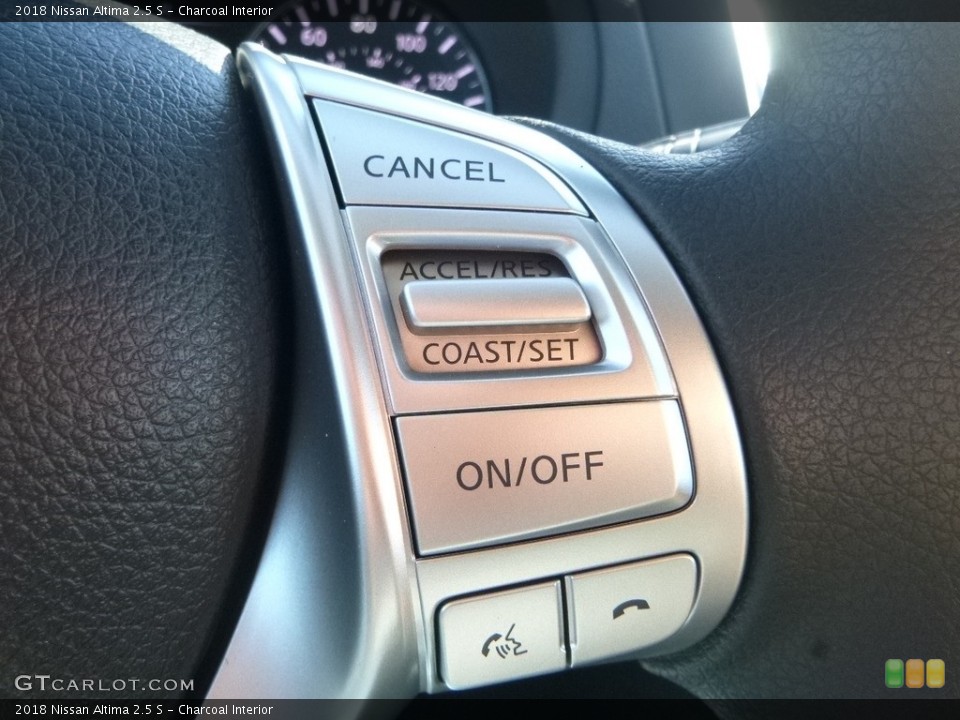 Charcoal Interior Controls for the 2018 Nissan Altima 2.5 S #123363623
