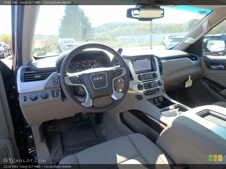 Cocoa/Dune Interior Dashboard for the 2018 GMC Yukon SLT 4WD #123365351