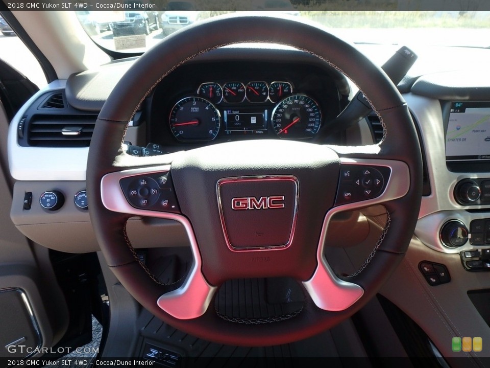 Cocoa/Dune Interior Steering Wheel for the 2018 GMC Yukon SLT 4WD #123365414