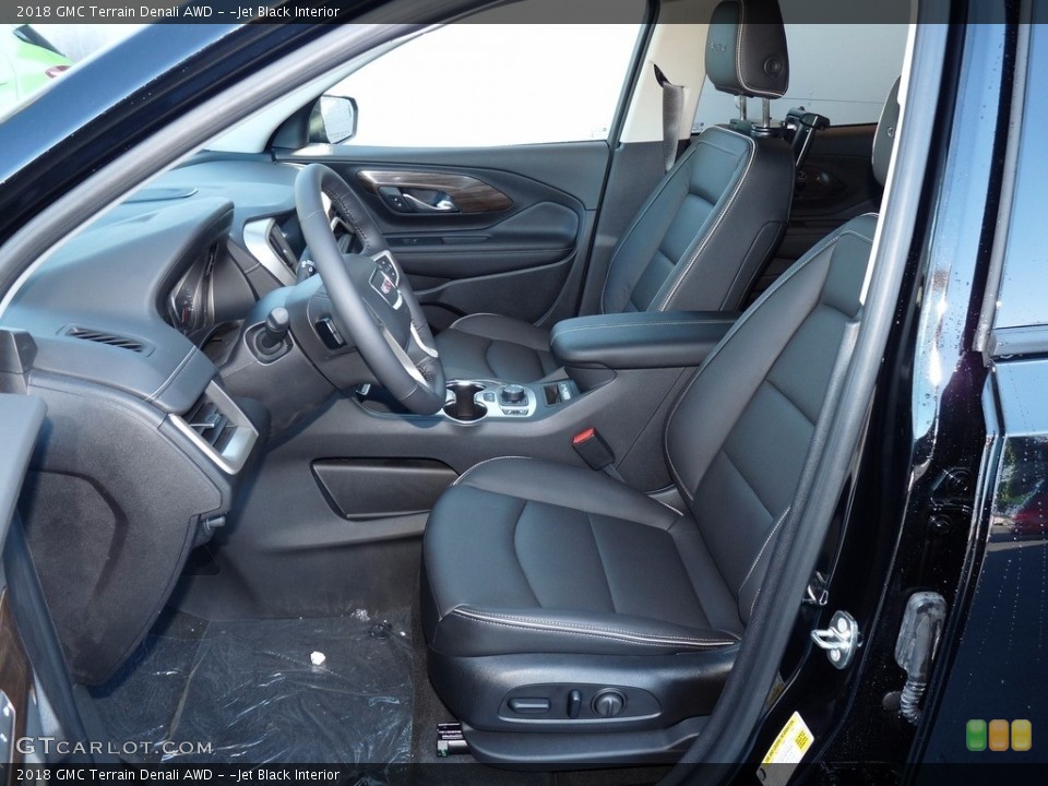 ­Jet Black Interior Photo for the 2018 GMC Terrain Denali AWD #123369295