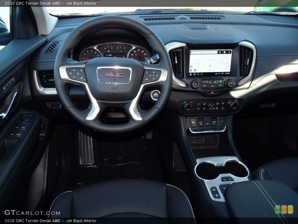 ­Jet Black Interior Dashboard for the 2018 GMC Terrain Denali AWD #123369370