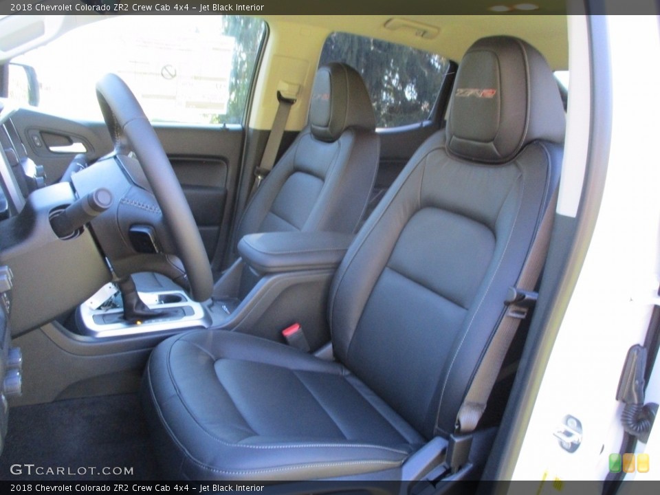 Jet Black Interior Front Seat for the 2018 Chevrolet Colorado ZR2 Crew Cab 4x4 #123388387