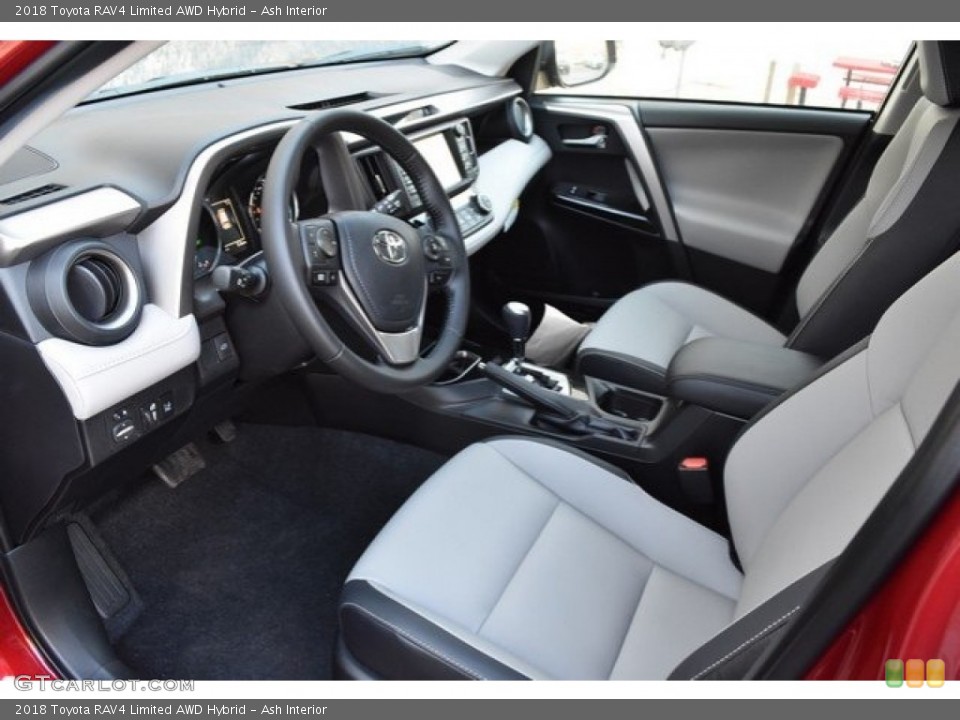 Ash Interior Photo for the 2018 Toyota RAV4 Limited AWD Hybrid #123409591