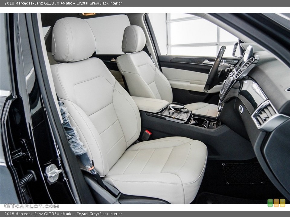 Crystal Grey/Black 2018 Mercedes-Benz GLE Interiors