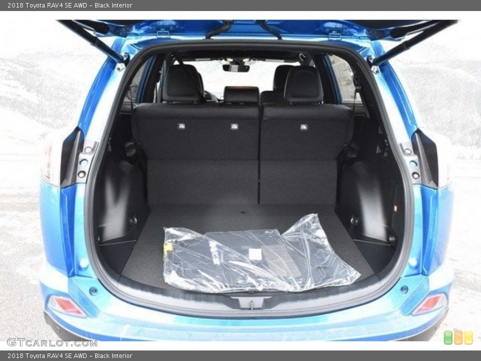 Black Interior Trunk for the 2018 Toyota RAV4 SE AWD #123441881