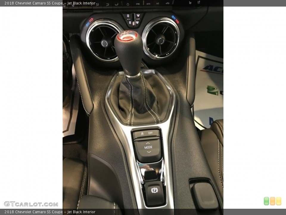 Jet Black Interior Transmission for the 2018 Chevrolet Camaro SS Coupe #123444454
