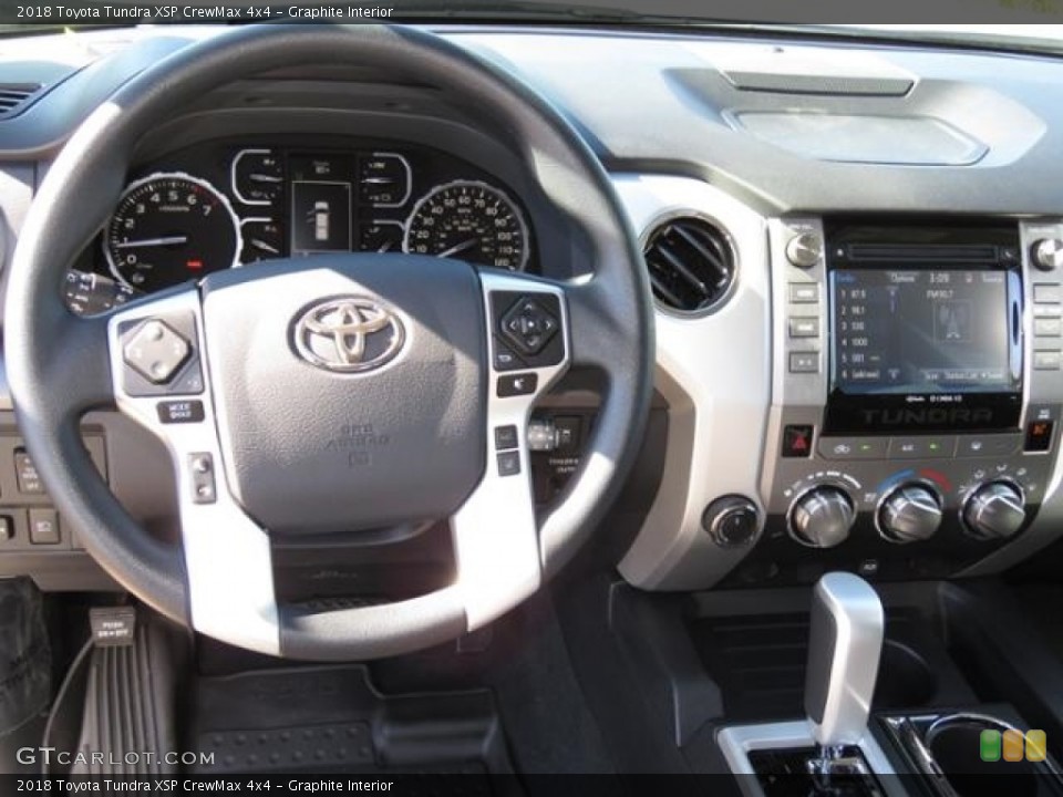 Graphite Interior Dashboard for the 2018 Toyota Tundra XSP CrewMax 4x4 #123455762