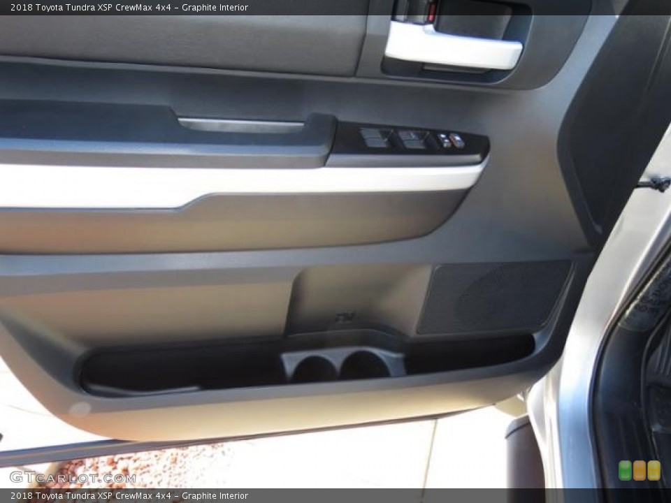 Graphite Interior Door Panel for the 2018 Toyota Tundra XSP CrewMax 4x4 #123455846