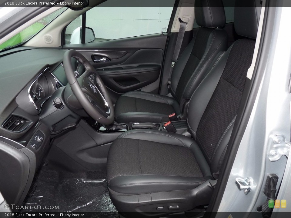 Ebony Interior Photo for the 2018 Buick Encore Preferred #123457127