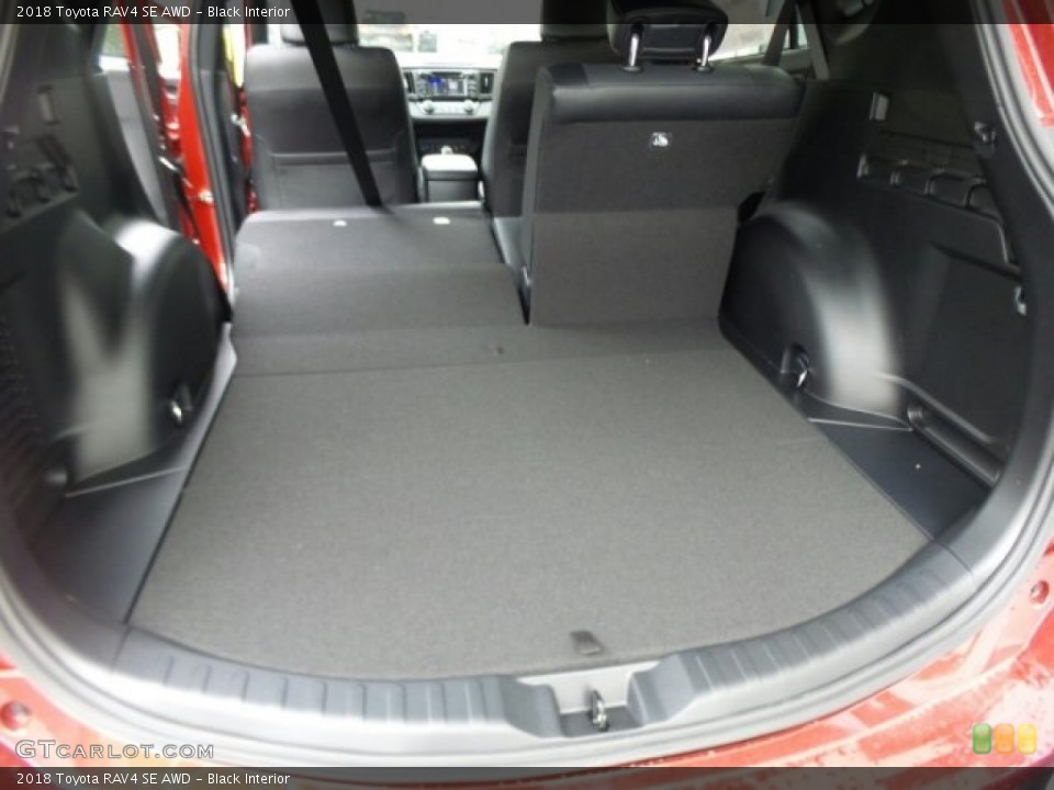 Black Interior Trunk for the 2018 Toyota RAV4 SE AWD #123461747