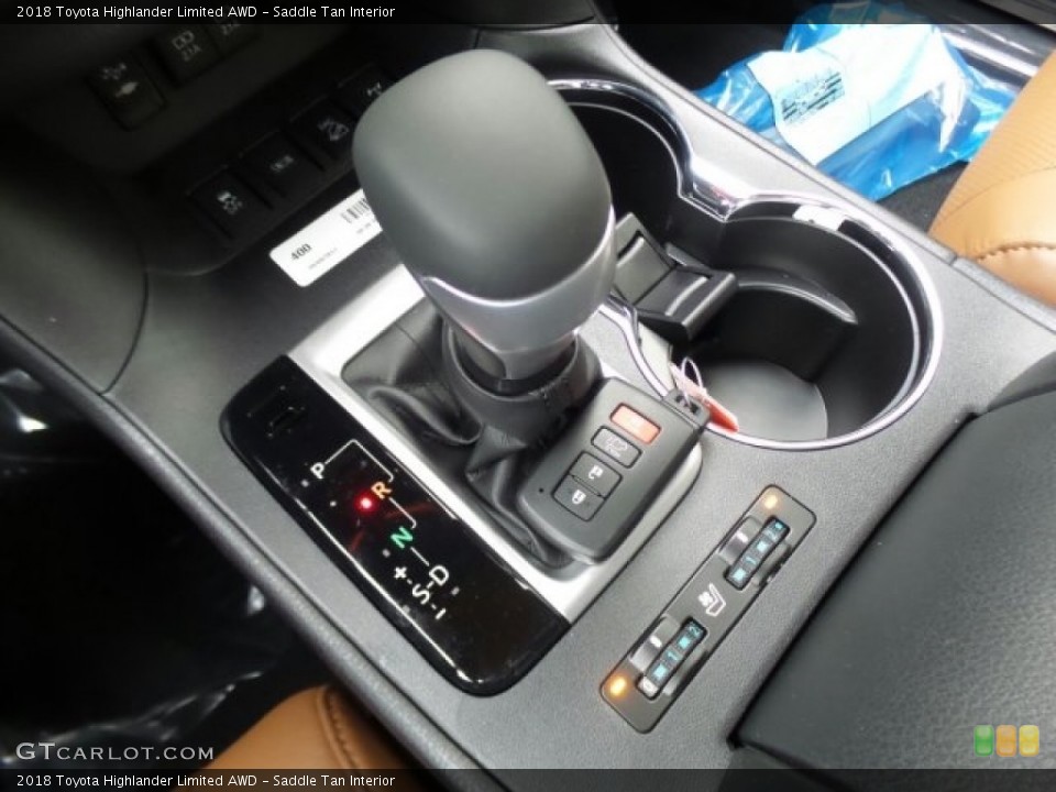 Saddle Tan Interior Transmission for the 2018 Toyota Highlander Limited AWD #123467855