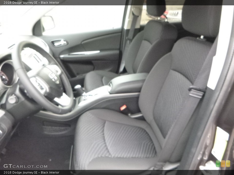 Black Interior Photo for the 2018 Dodge Journey SE #123469397