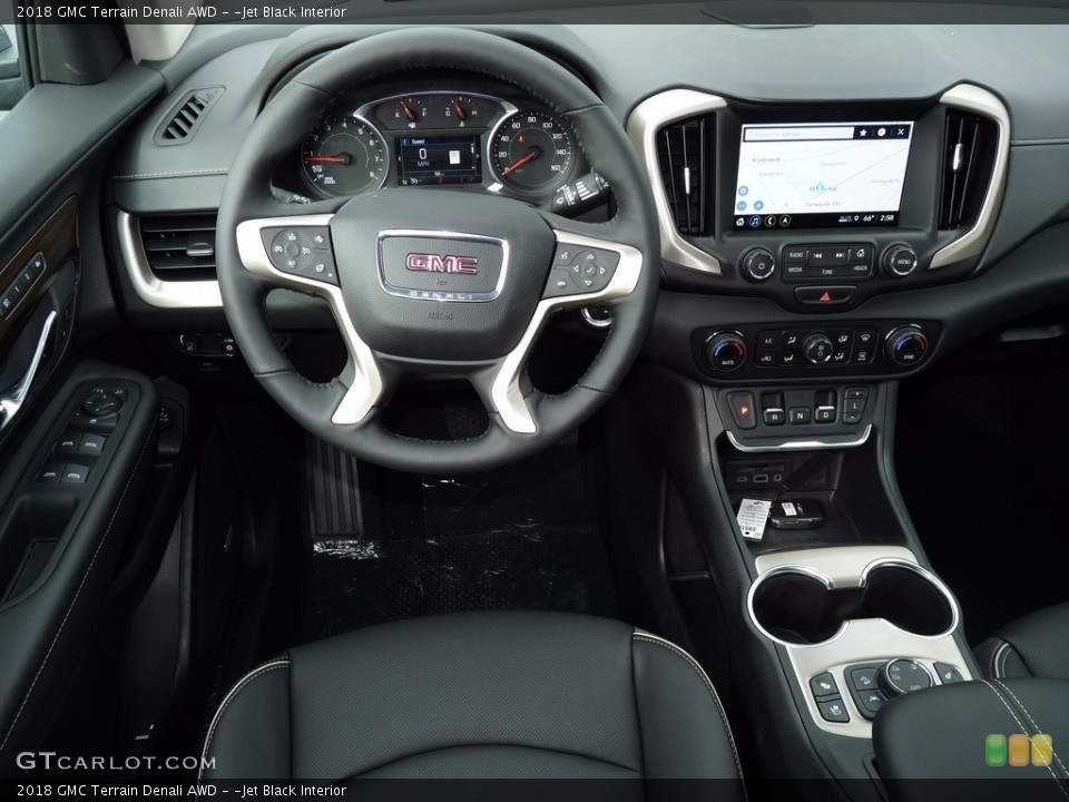 ­Jet Black Interior Dashboard for the 2018 GMC Terrain Denali AWD #123474841