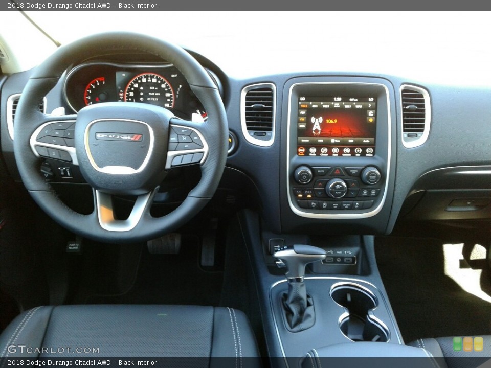Black Interior Dashboard for the 2018 Dodge Durango Citadel AWD #123481927
